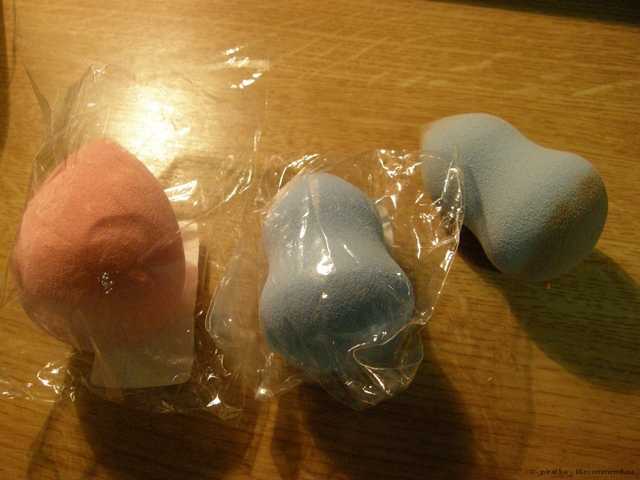 Спонжи для макияжа Aliexpress    Beauty Soft Makeup Sponge Blender Blending Foundation Smooth Puff - фото