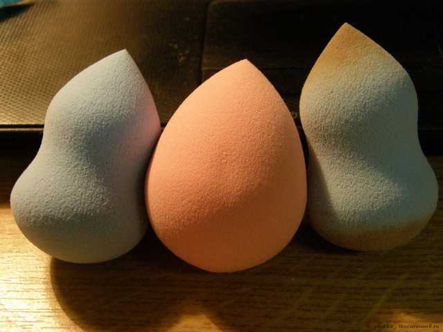 Спонжи для макияжа Aliexpress    Beauty Soft Makeup Sponge Blender Blending Foundation Smooth Puff - фото
