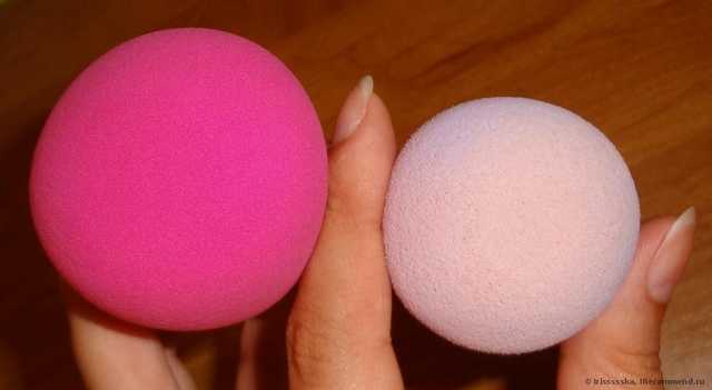Спонжи для макияжа Aliexpress    Beauty Soft Makeup Sponge Blender Blending Foundation Smooth Puff - фото