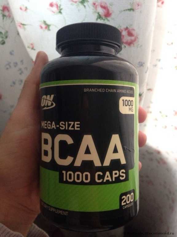 Спортивное питание Optimum Nutrition BCAA 1000 caps - фото