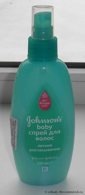 Спрей для волос   Спрей для волос от Johnson's baby легкое расчесывание - фото