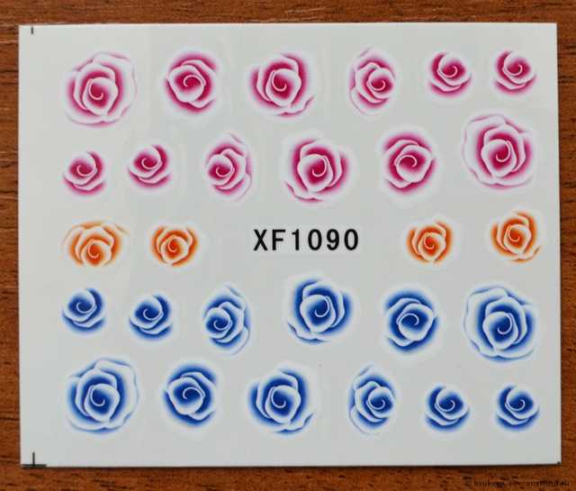 Водные наклейки для ногтей Aliexpress   50 PCS / LOT Nail Art Water Transfers Stickers Nail Decals Stickers Water Decal Cartoon Animation Animal Fish Rabbit - фото