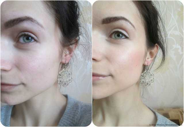 Я в восторге! Не думала, что тональный крем от Rimmel будет настолько удачен (фото оттенка 100 Ivory, "до" и "после")