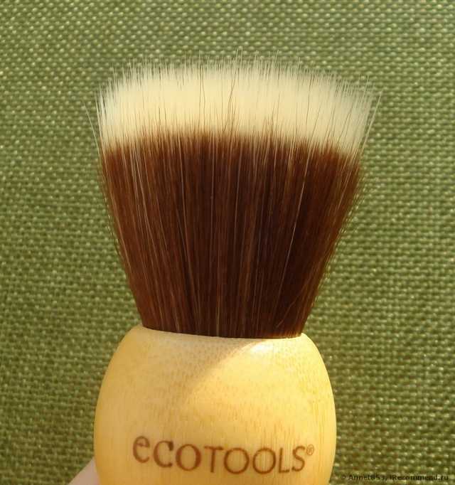 Кисть для пудры Ecotools Bamboo Sheer Finishing Kabuki - фото