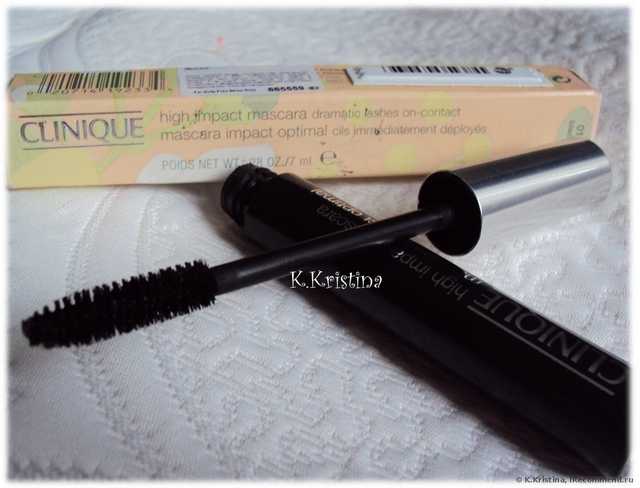Идеальная тушь для ежедневного макияжа – Clinique High Impact Mascara.