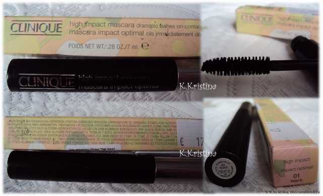 Идеальная тушь для ежедневного макияжа – Clinique High Impact Mascara.