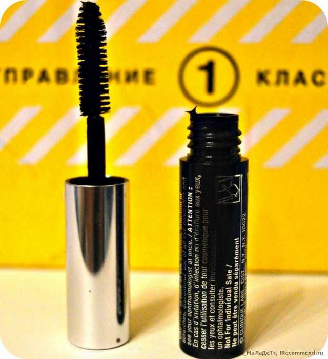 Ресницы-палочки! Хотите? Отведайте CLINIQUE High Impact Mascara в оттенке 01 Black.