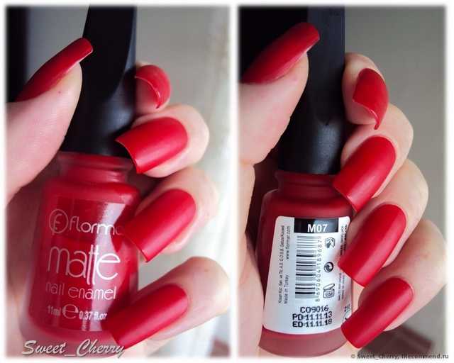 Лак для ногтей Flormar Matte Nail Enamel - фото