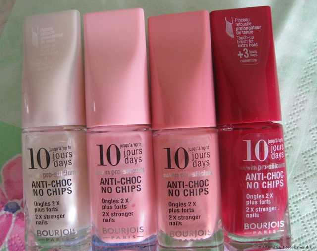 Лак для ногтей Bourjois 10 JOURS....ANTI-CHOC.NO CHIPS - фото