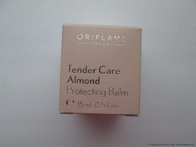 Смягчающее средство Oriflame «Нежная забота» с ароматом миндаля ( Tender Care Almond Protecting Balm ) - фото