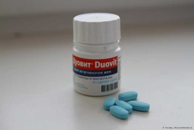 Витамины  Дуовит для мужчин - фото