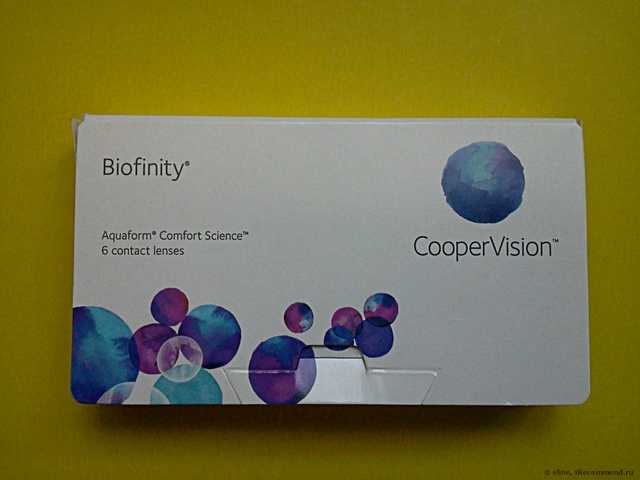 Контактные линзы CooperVision Biofinity - фото