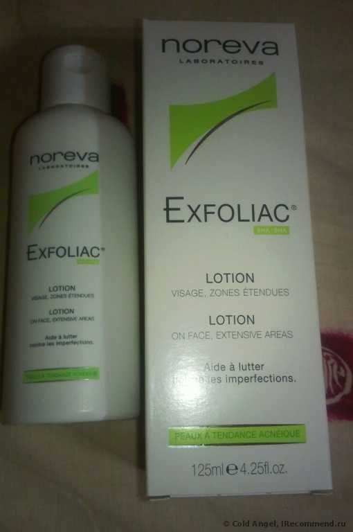 Лосьон для лица NOREVA laboratories Exfoliac с высокой концентрацией АНА и ВНА - фото