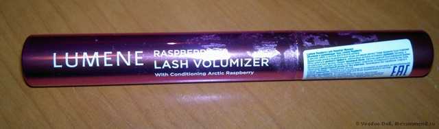 Тушь для ресниц Lumene  raspberry lash volumizer - фото