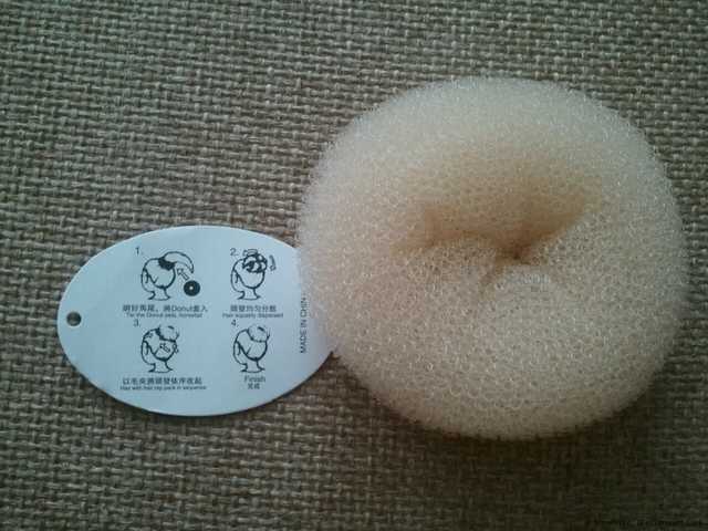Аксессуары для волос Aliexpress   Hair Bun Ring Donut - фото