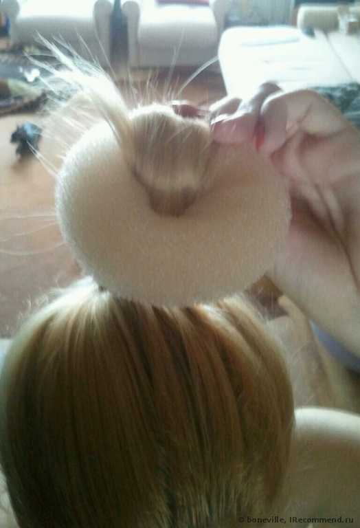 Аксессуары для волос Aliexpress   Hair Bun Ring Donut - фото