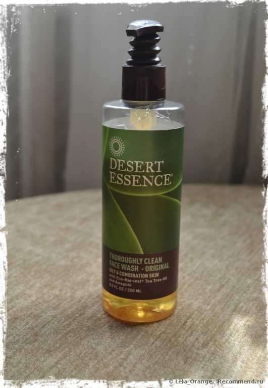 Жидкое мыло Desert Essence Castile Liquid Soap with Eco-Harvest Tea Tree Oil - фото