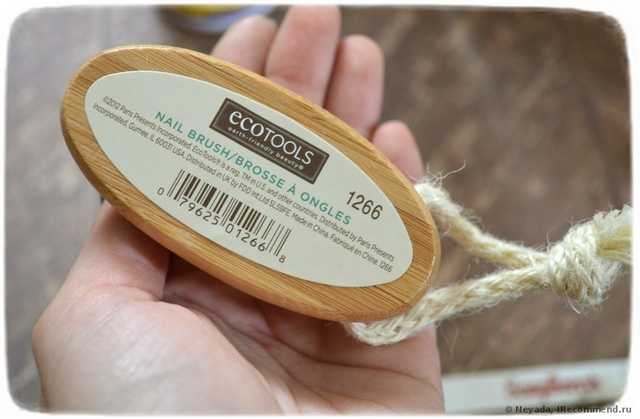 Щетка для ногтей Ecotools Bamboo Nail Brush, 1 Brush - фото