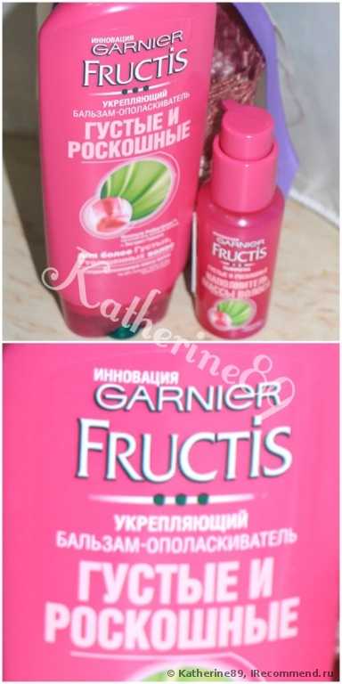 Сыворотка для волос Fructis Наполнитель Массы Волоса (густые и роскошные) - фото