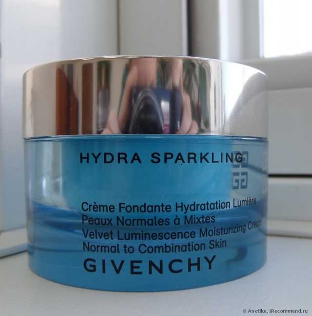 Крем для лица Givenchy Hydra sparkling - Creme fondante hydratation lumiere peaux normales a mixtes - фото