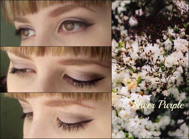 Тени для век Oriflame Трёхцветные "Трио" - фото