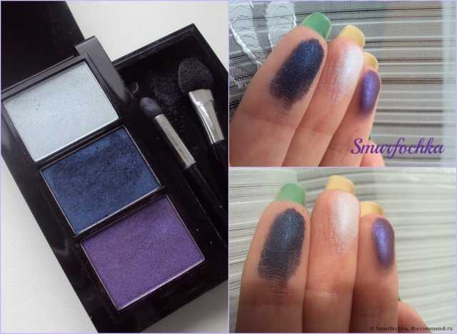 Тени для век Oriflame Трёхцветные "Трио" - фото