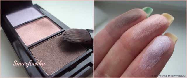 Тени для век Oriflame Трёхцветные "Трио" - фото