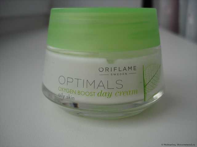 Крем для лица Oriflame Дневной крем для жирной кожи "Активный кислород". Optimals Oxygen boost day cream. - фото