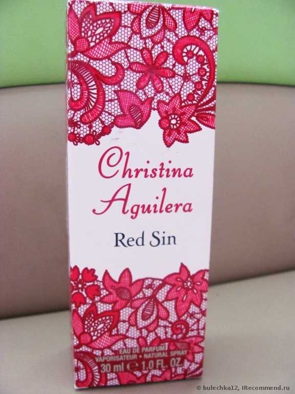 Christina Aguilera Red Sin - фото