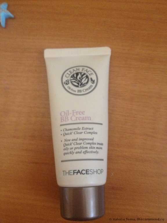ВВ крем The Face Shop Clean Face Oil-free +ФОТО - фото