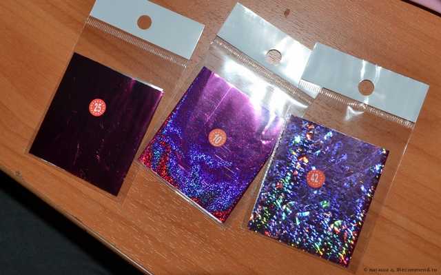 Фольга переводная Aliexpress для дизайна ногтей - фото