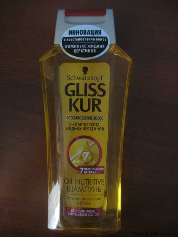 Шампунь Gliss kur Oil Nutritive для длинных, секущихся волос - фото