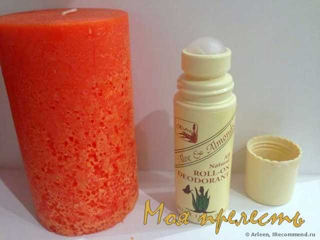 Дезодорант-антиперспирант Alvera Aloe Herbal All Natural Roll On Deodorant - фото