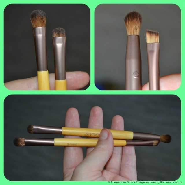 Кисть для макияжа Ecotools Eye Enhancing Duo Set, 4 Brush Heads - фото