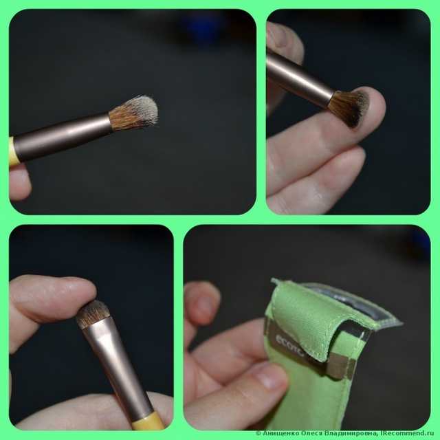 Кисть для макияжа Ecotools Eye Enhancing Duo Set, 4 Brush Heads - фото