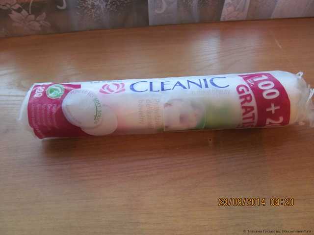 Ватные диски Cleanic - фото