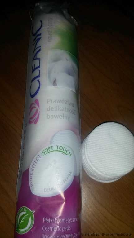 Ватные диски Cleanic - фото