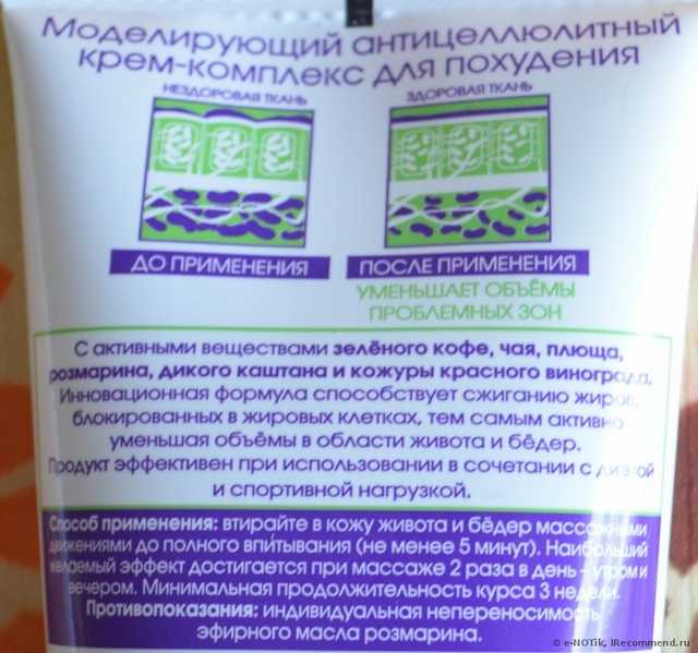 Маграв Cellulita.net Моделирующий антицеллюлитный крем-комплекс для похудения - фото
