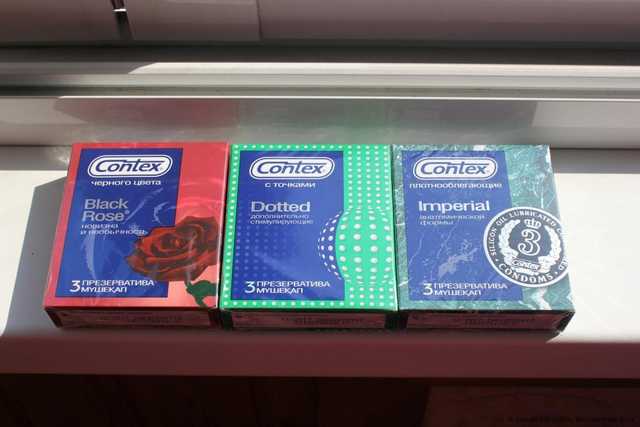 Презервативы Contex с точками - фото
