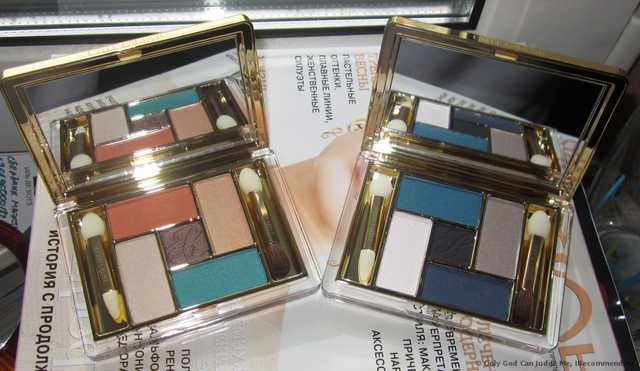 Тени для век Estee Lauder пятицветные тени Pure Color - фото