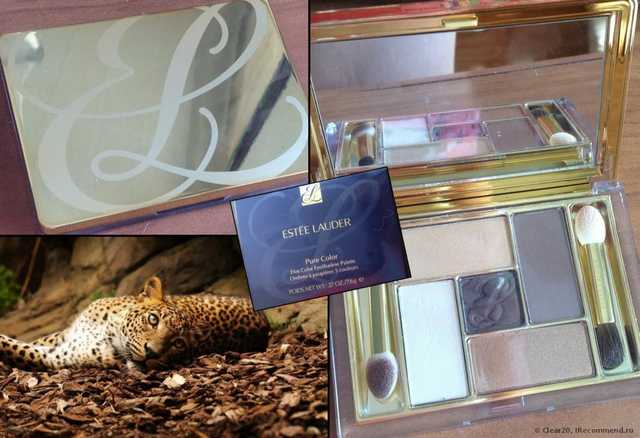 Тени для век Estee Lauder пятицветные тени Pure Color - фото