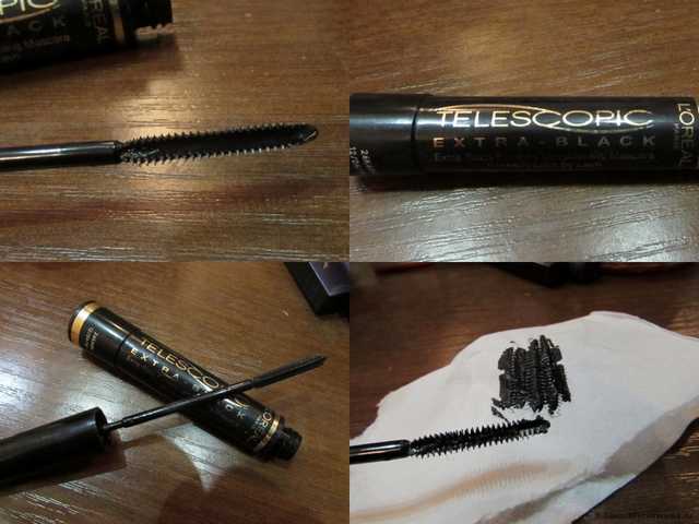 Тушь для ресниц L'Oreal Telescopic Extra-Black Extreme - фото