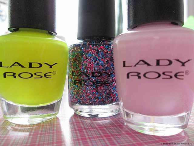 Лак для ногтей Lady Rose - фото