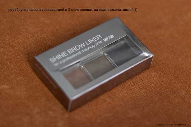 Тени для бровей VOV shine brow liner - фото