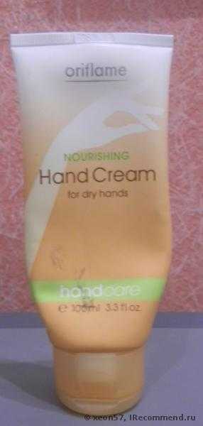 Крем для рук Oriflame Nourishing Hand Cream for Dry Hands / "Нежный бархат" - фото