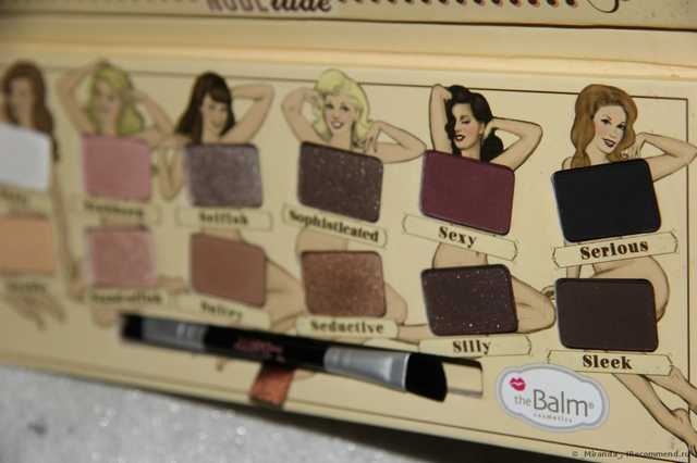 Палетка теней TheBalm Nude 'tude nude eyeshadow palette - фото