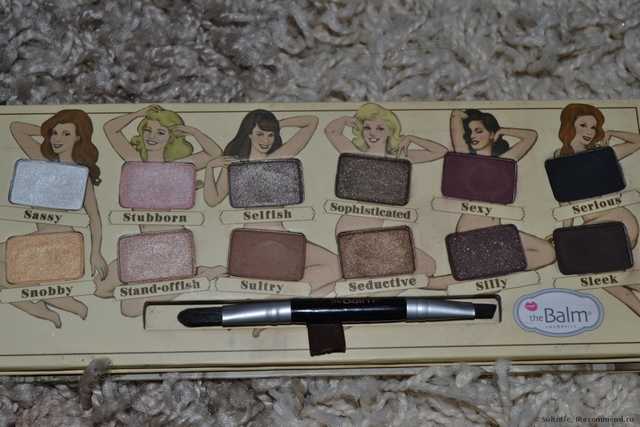 Палетка теней TheBalm Nude 'tude nude eyeshadow palette - фото