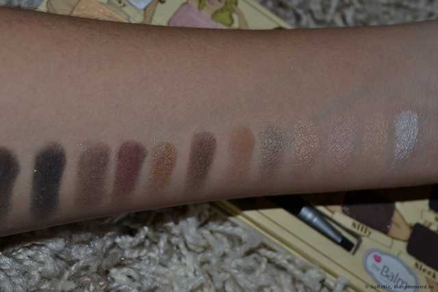 Палетка теней TheBalm Nude 'tude nude eyeshadow palette - фото