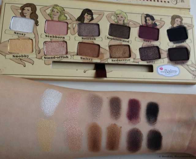 Палетка теней TheBalm Nude 'tude nude eyeshadow palette - фото