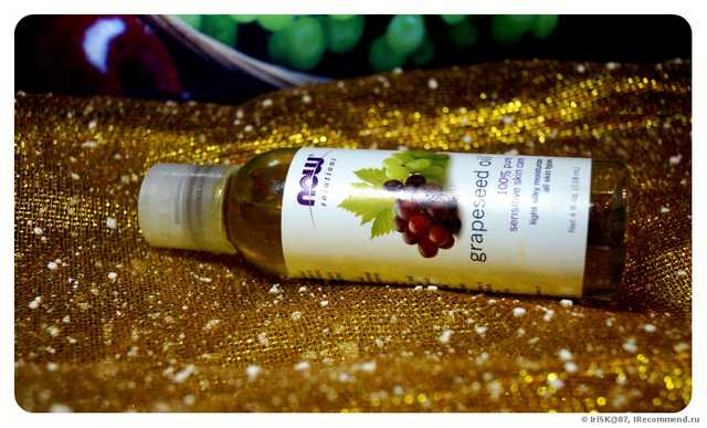 Масло  Now Foods Solutions, Grapeseed Oil масло виноградных косточек - фото